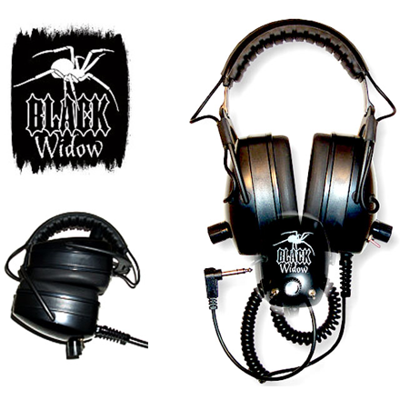 DetectorPro Black Widow Headphones
