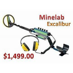 Minelab Excalibur II Metal Detector with 10